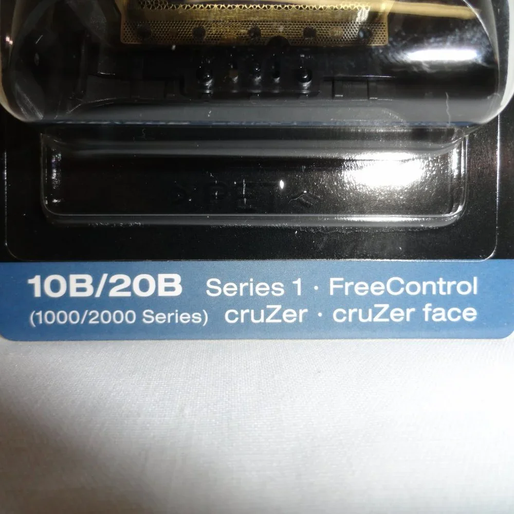 BRAUN, Series 1 / cruZer, foil & cutter, 10B/20B, FreeControl, new